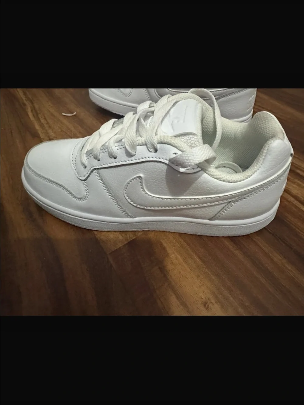 Nike Kids White Low-Top Sneakers